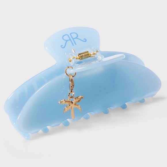 💙🩵Roller Rabbit x Target Light Blue Hair Clip with Gold Charms - Picture 2 of 5